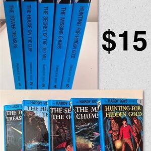 The Hardy Boys Mystery Book Set - Blue